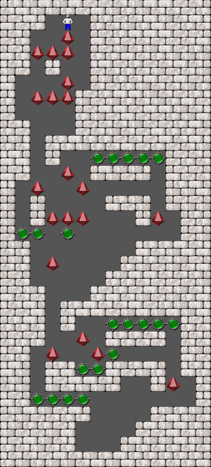 Sokoban Bugs1005 collections level 306